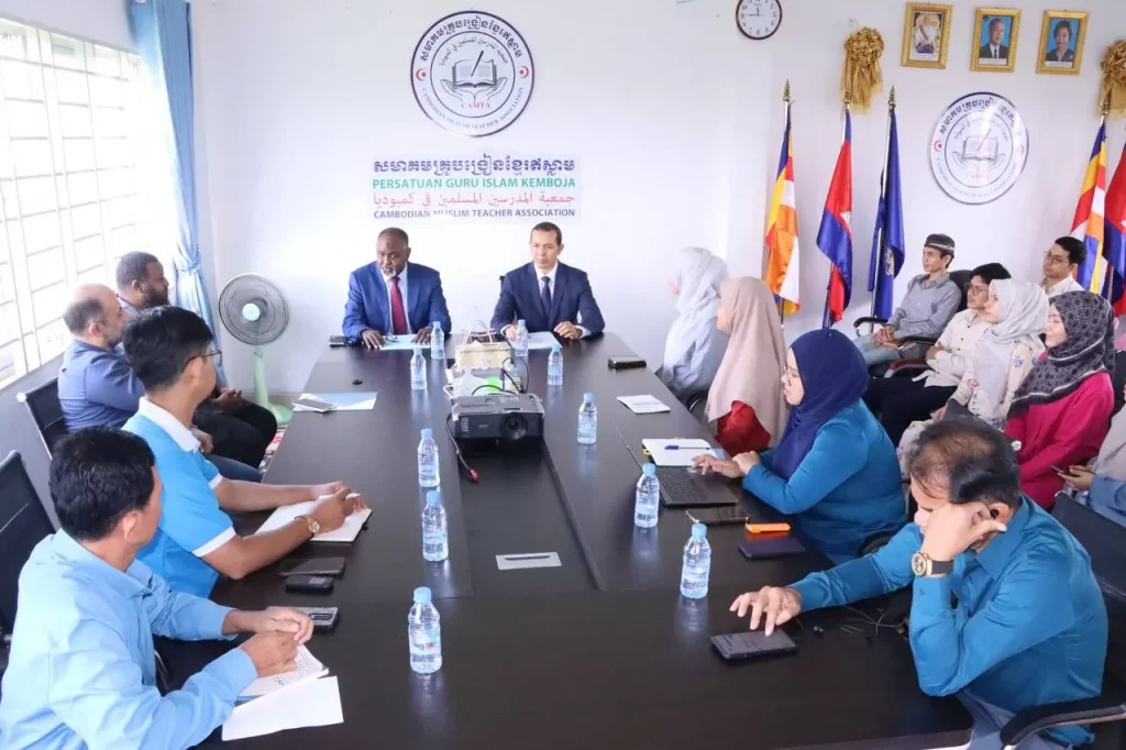 Signing of an MoU between MS Asia and the Cambodian Muslim Teachers Association